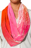 velvet scarf: Sunny Day
