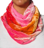velvet scarf: Sunny Day