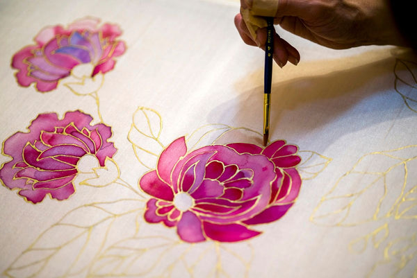 private silk painting course