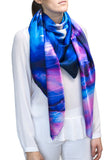 silk scarf: Above The Clouds