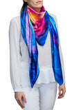 silk scarf: Rainbow Maker