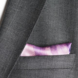 mens pocket square in purple