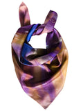 silk neckerchief: Purple Rain
